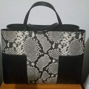 Black Snake skin purse